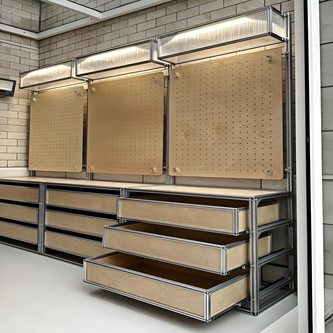 Modular Sample Wall Station