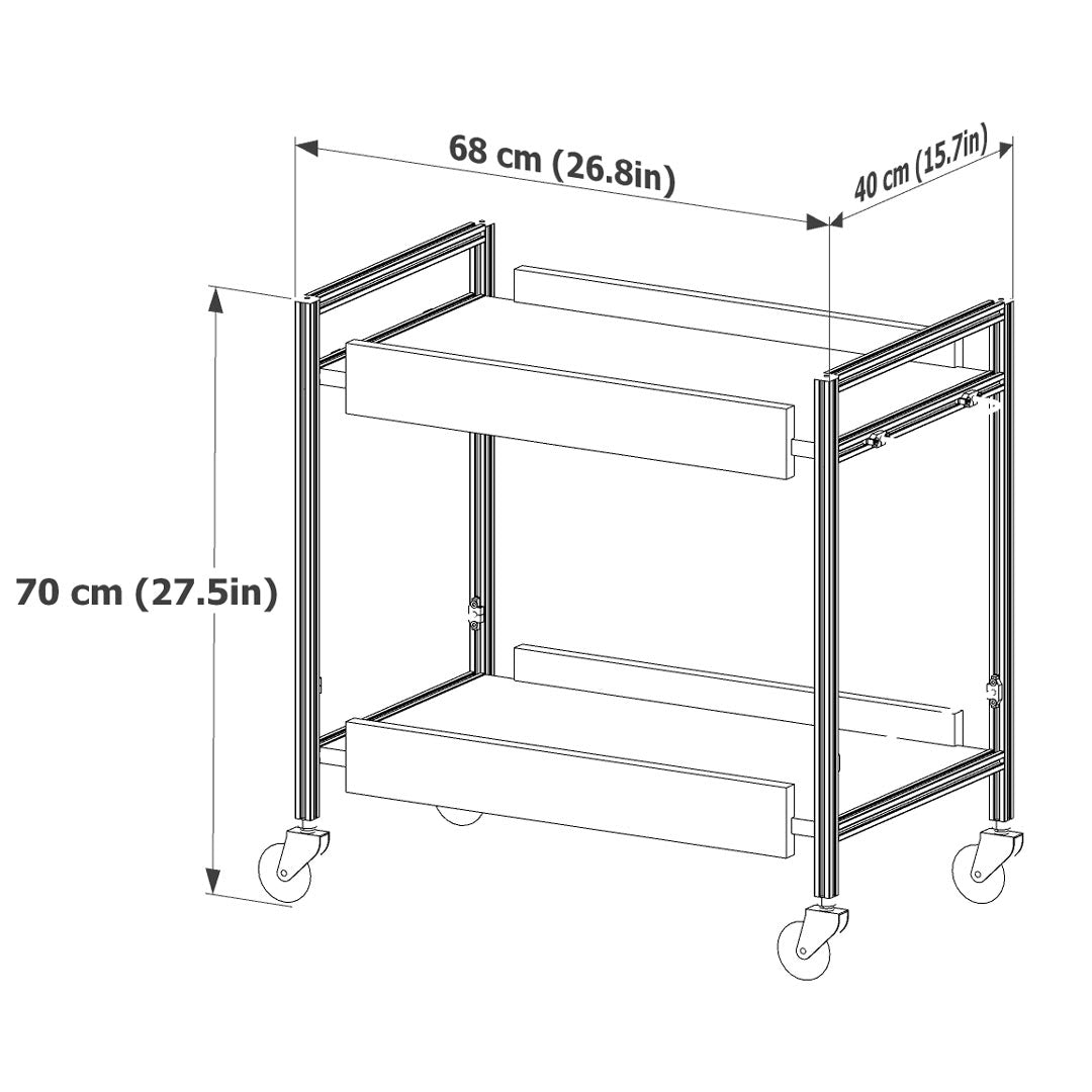 Nomad Rolling Cart